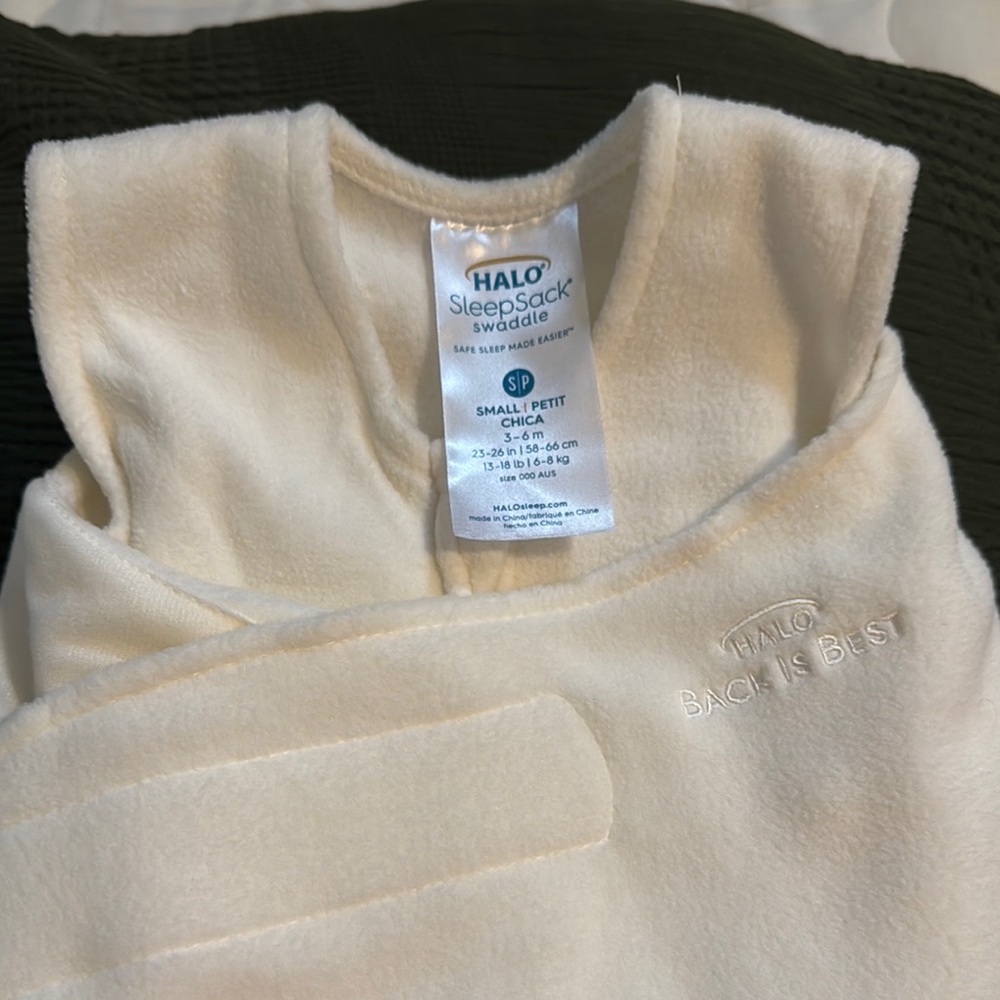 Halo SleepSack Swaddle in Cream